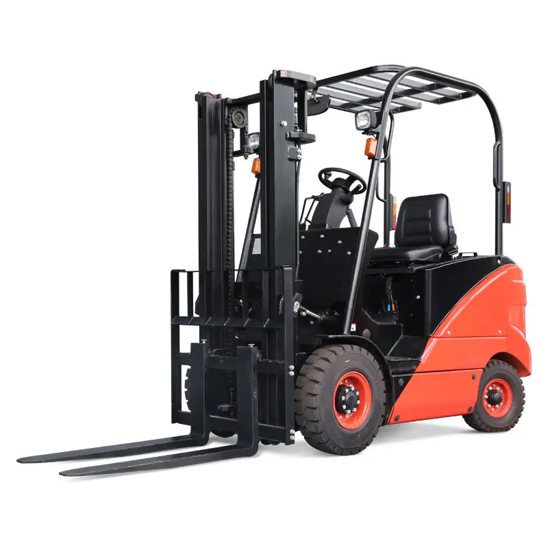 Robust Durable 2-5 Ton Electric Forklift Truck Lead-Acid Battery 80V Solid Tires Stable Chassis 3-4M Aisle 3-Stage Mast Electric