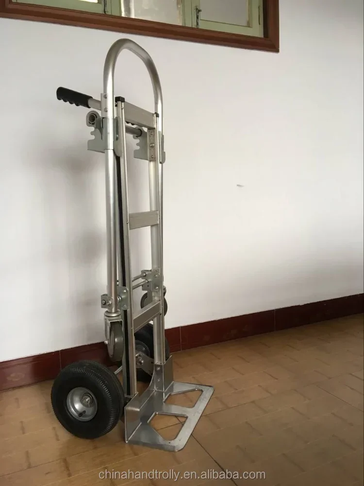 Weight Aluminum 2-in-1 Portable Multi-functional Foldable Trolley HOT SALE