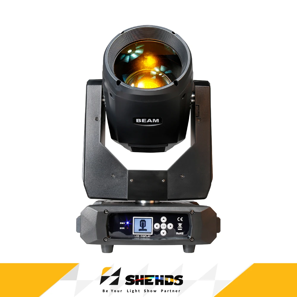 

SHEHDS Bulb 350W 17R Moving Head Beam Lighting Prism Frost Rainbow Effect Spot For Club DJ Wedding Christmas Theater Concert