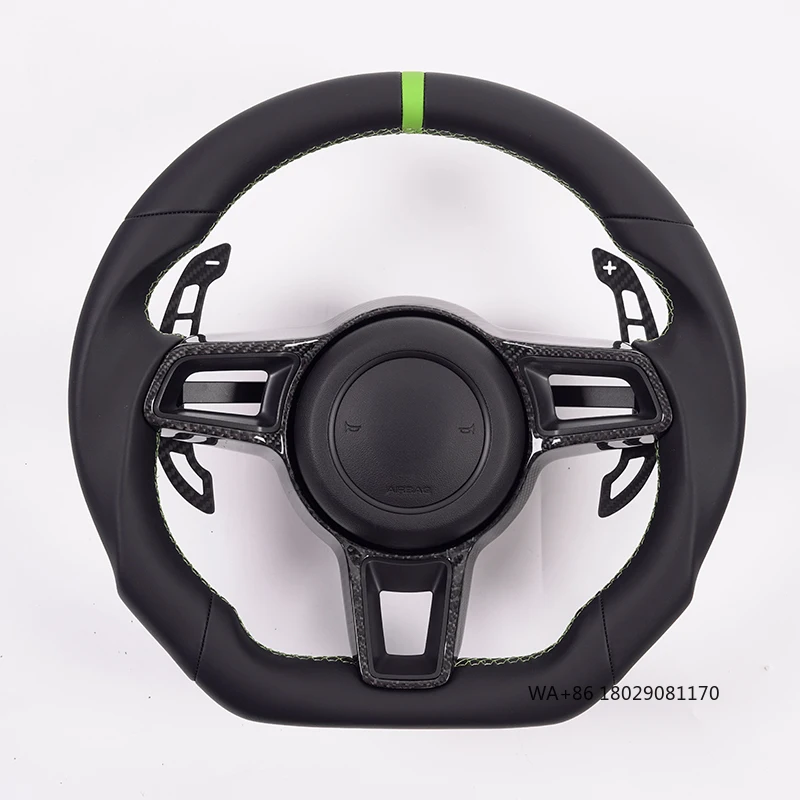 Suitable for  steering wheel modification custom full leather steering wheel personalization
