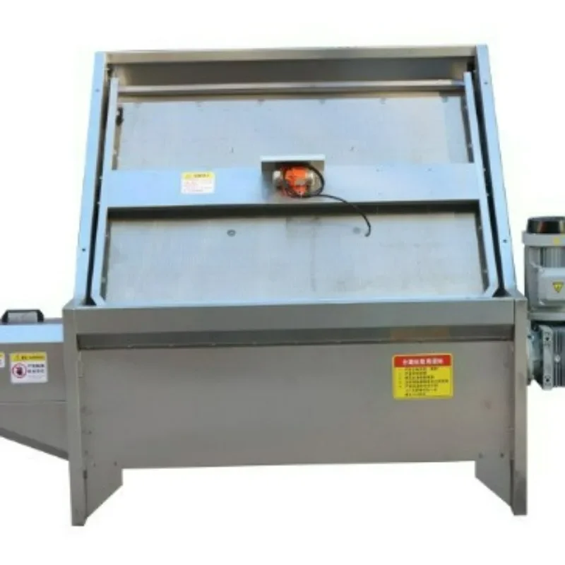 Slant sieve type pig manure solid-liquid dry and wet separator, fully automatic stainless steel material