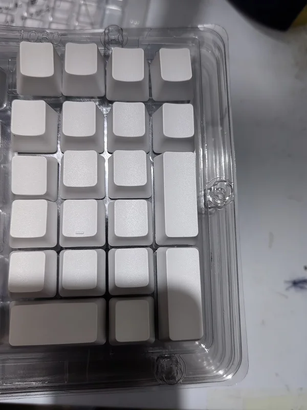 Numpad keycaps Blank PBT Keycap OEM profile 21 keys