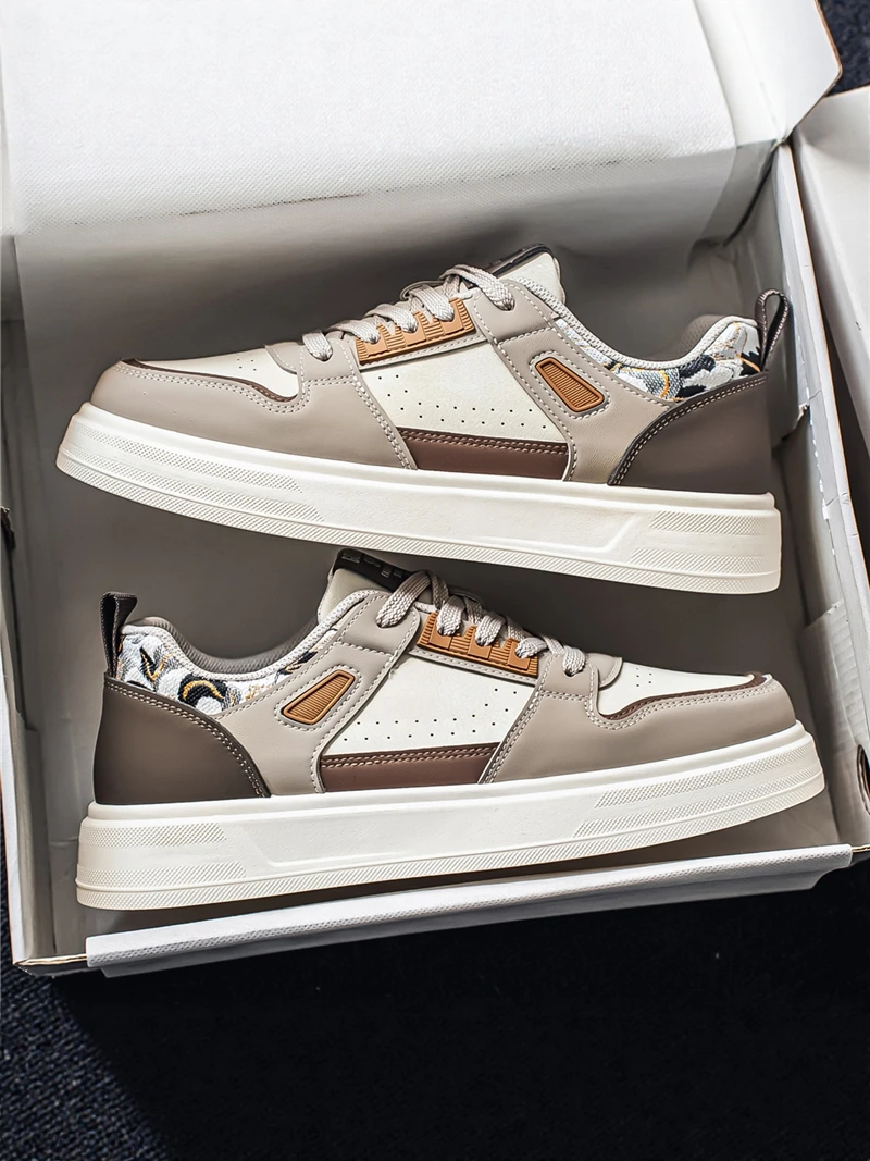 Men's Low-Top Casual Shoes 2026 New Style Outdoor Sports Anti-Slip Wear-Resistant Breathable round Toe Rubber Outsole