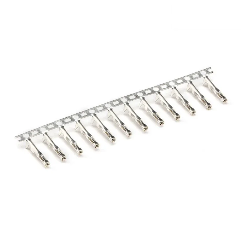 100Pairs Dupont Connector 2.54mm Jumper Wire Cable Pin Connector Terminal Male and Female Pin Connector Kit for Housing Jumper