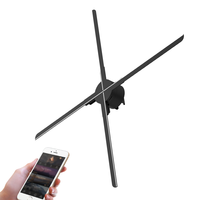 COEUS 50cm 768LED Outdoor Advertising Machine 3D Hologram Fan Projector With Wifi App & Cloud 3D Holographic Display Player