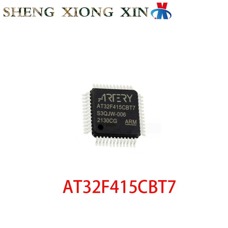 10pcs/lot 100% NEW AT32F415CBT7 LQFP-48 Microcontroller Unit AT32F415 F415CBT7 Integrated Circuit