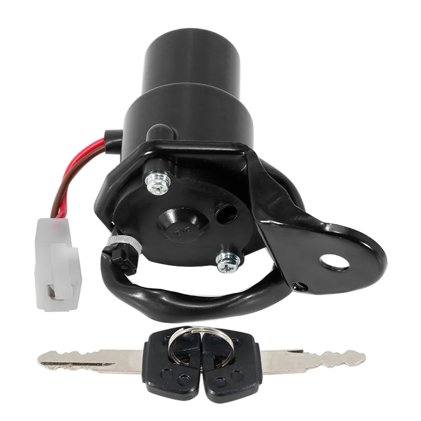 

Motorcycle Ignition Switch Key For Yamaha XV400 XV535H XV535N XV535SH Virago DX Flachlenker OEM:3JB-82510-00 3JB-82510-10