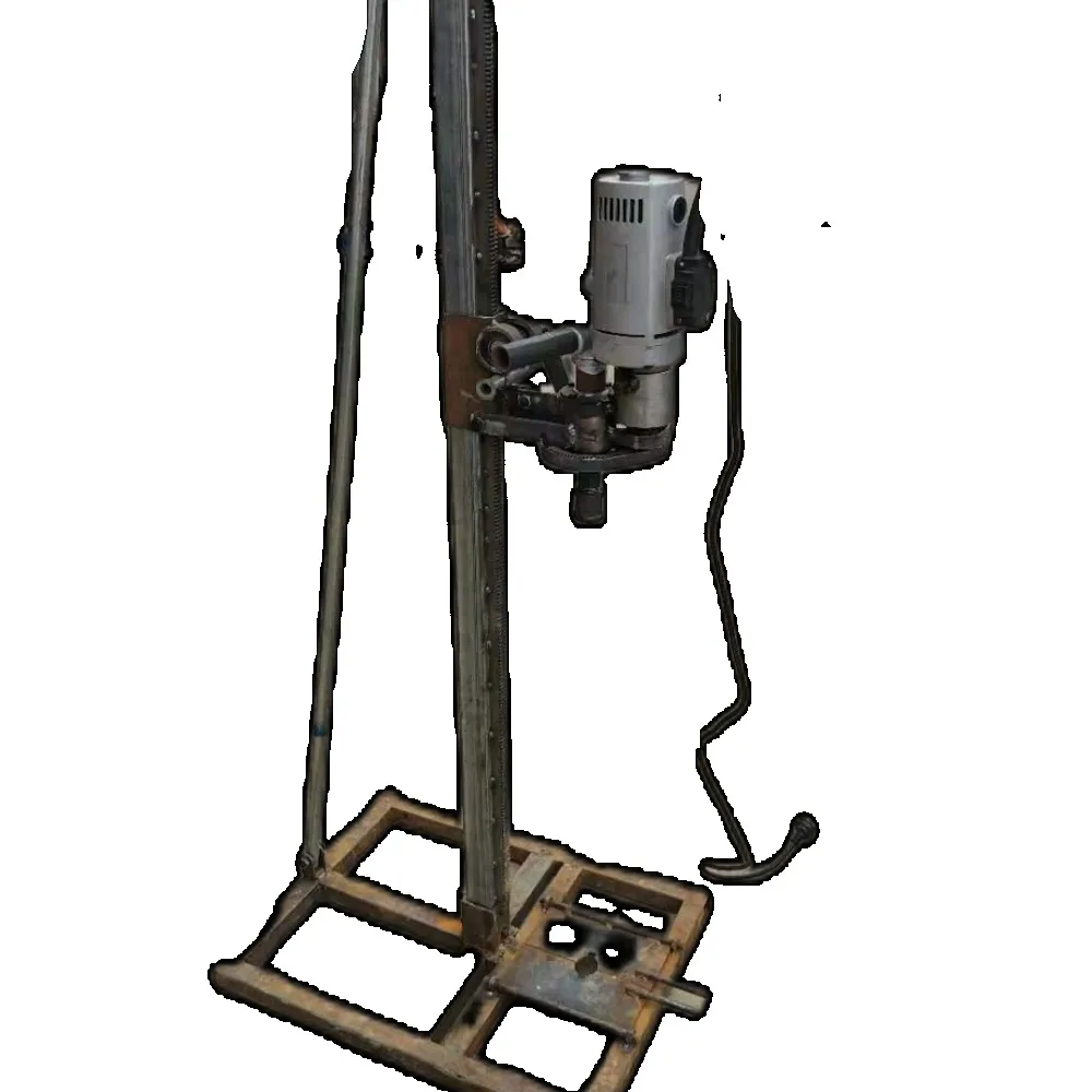 

Small household handheld stand rack type 1500 watt drilling rig