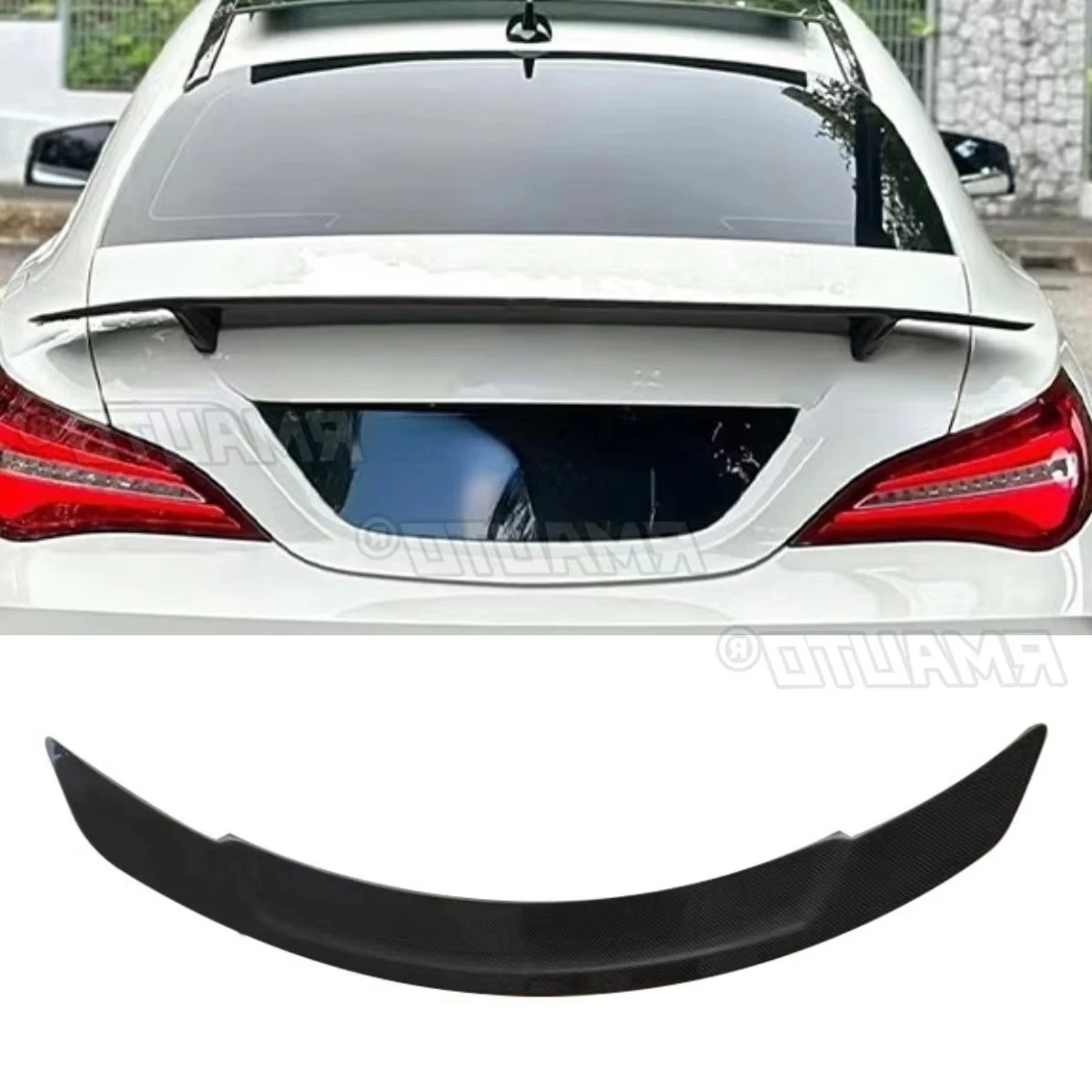 

Для Mercedes Benz CLA 2013-2019 автомобильный задний спойлер багажника, модификация крыла, задний спойлер багажника, крыло, автомобильные аксессуары, экстерьер