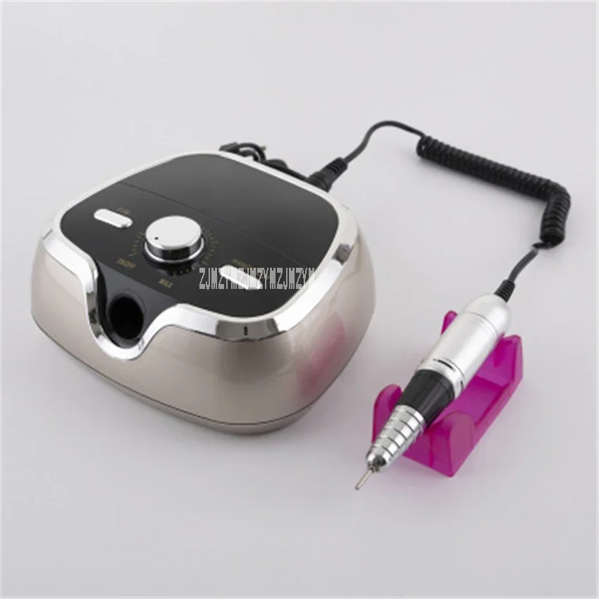 35W New Style Nail Polisher Electric 35000RPM Nail Polishing Machine Kit Nail Drill Polish Device Portable 220V/110V