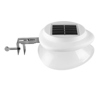 LED Solar Lights Waterproof Outdoor Garden Decorative Wall Lights Gutter Lights for Fence Garden Landscape Walkway