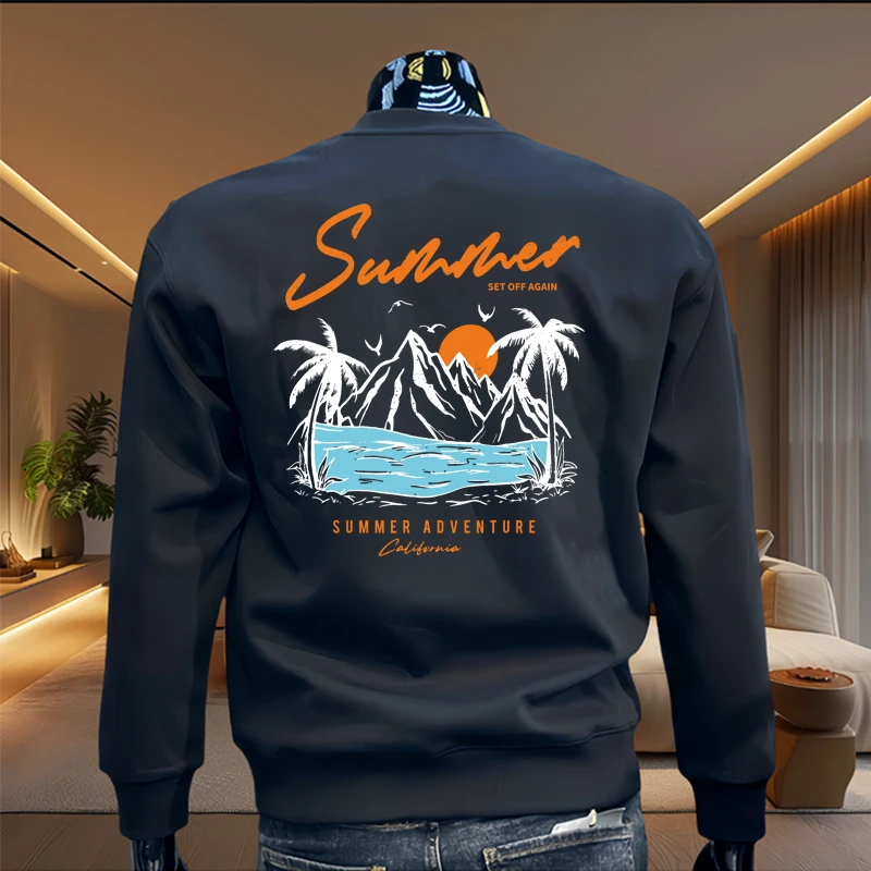 جديد الخريف الرجال الجرافيك بلوزات الساخن بيع طويلة الأكمام تي شيرت القطن الهيب هوب المتضخم تيز سترة رياضية علوية الرجال الملابس 2025 #1