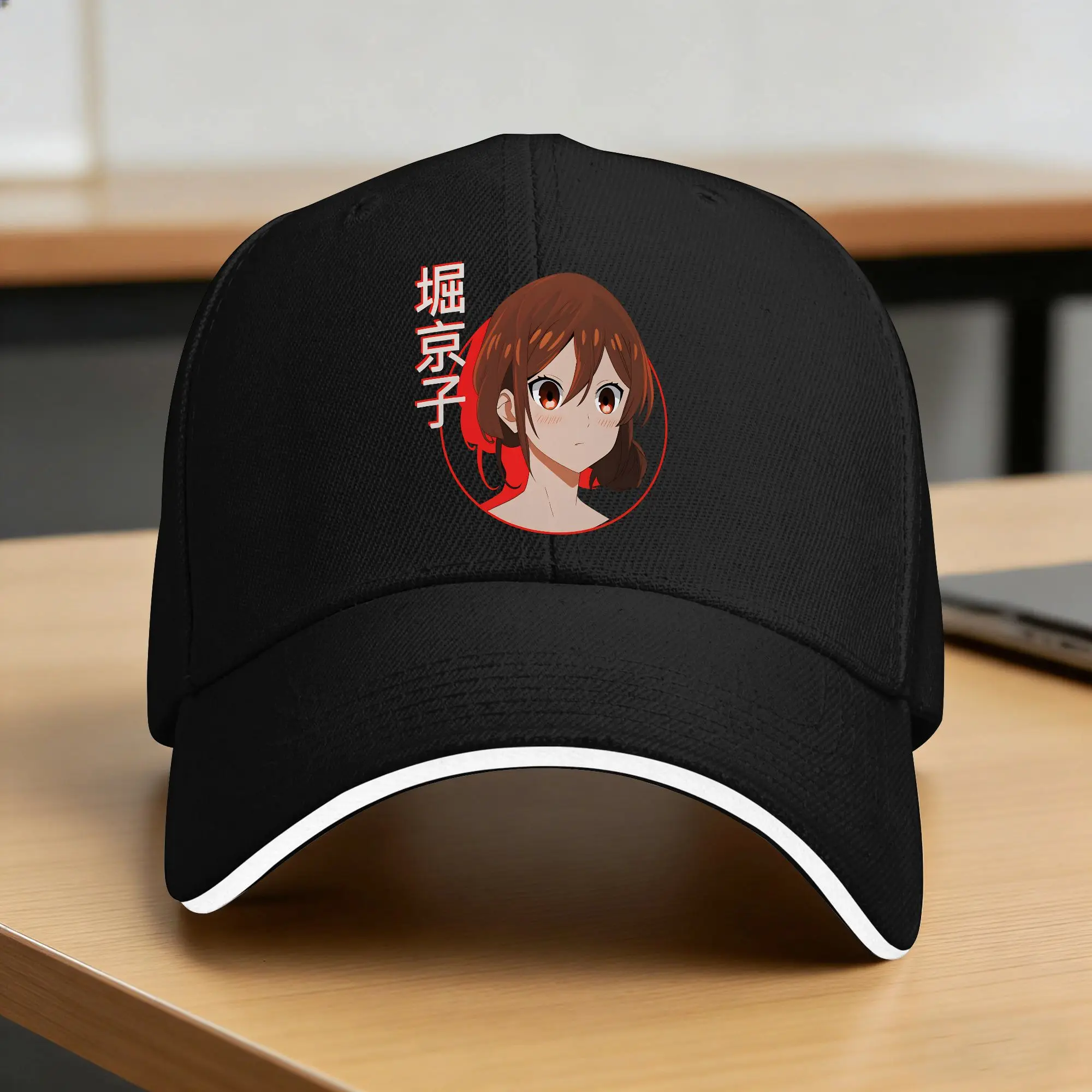 Summer Comic H-Horimiya Baseball Cap  Outdoor Sports Fashion Design Sun Hip Hop Hats Women Men High Quality Baseball Caps