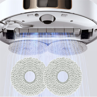 A11R 6PCS Washable Mop Cloth For Xiaomi Mijia M30 Pro / C107 Robot Vacuum Cleaner Mop Rag Replacement Parts Accessories