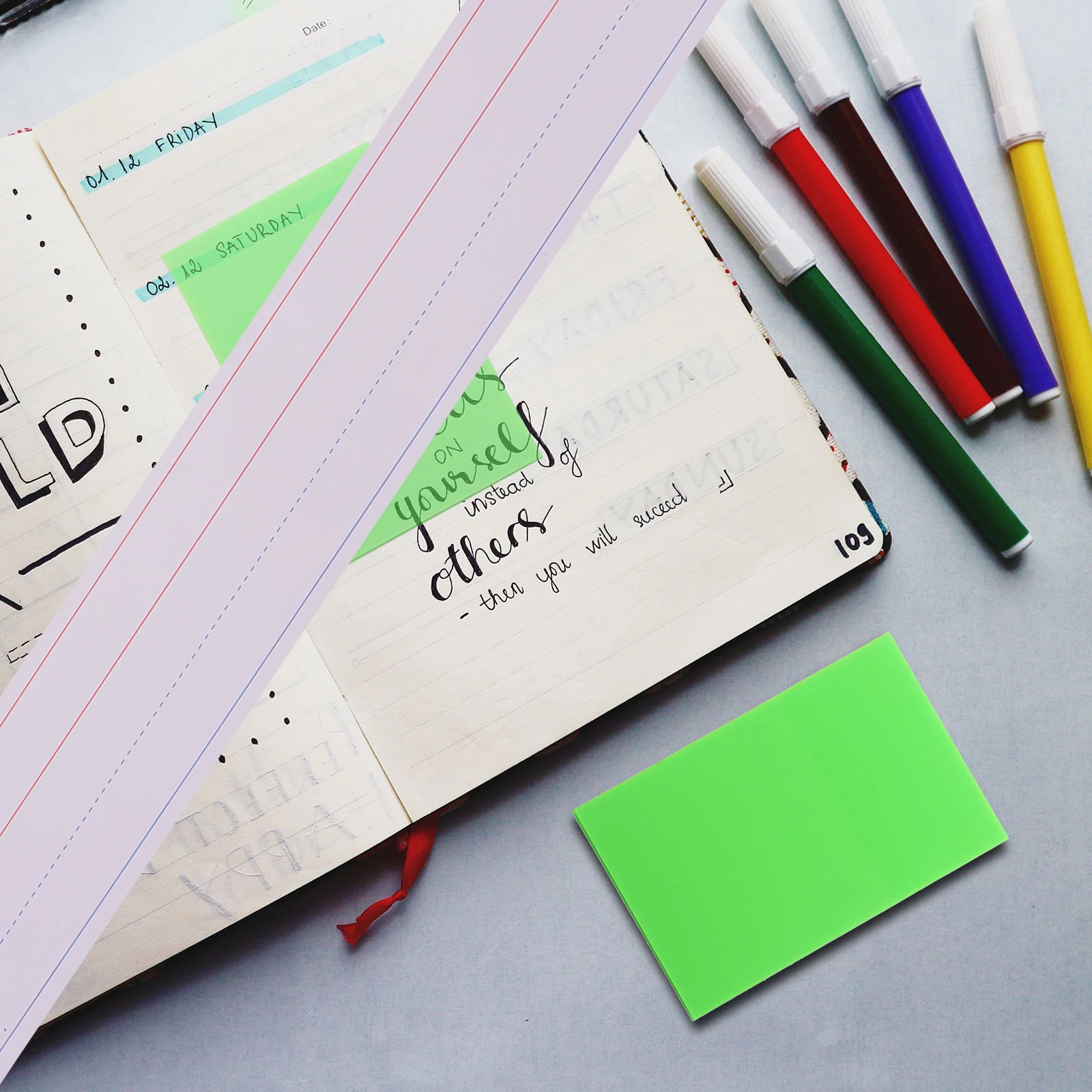 

30Pcs Lined Ruled Sentence Strips for Flash Cards Desk Nameplates School Use Sentence Strips School Supplies Teaching Aids