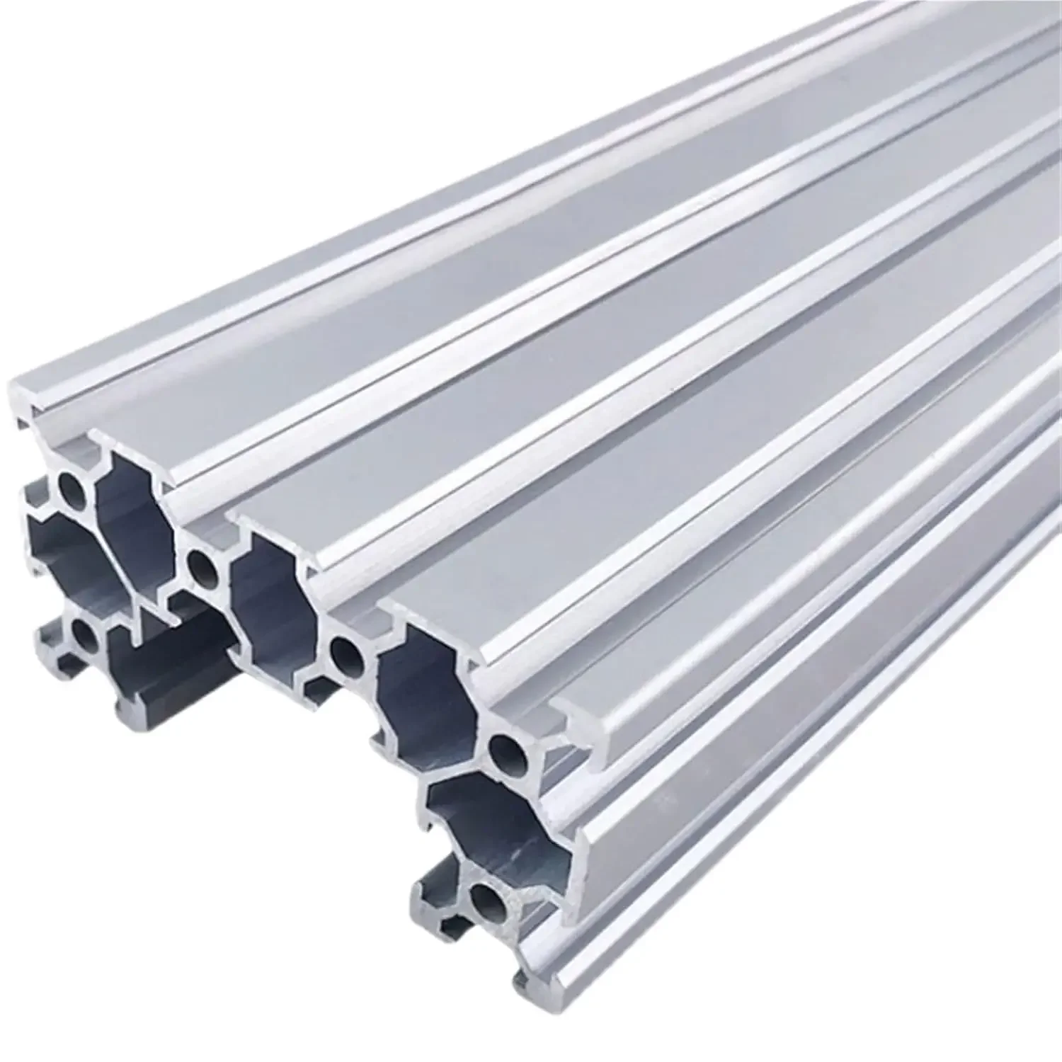 4080U Industrial Aluminum Profile V Type Slot Extrusion Frame for Machine Bracket Framework Barriers Furniture Stand Edge(1000mm