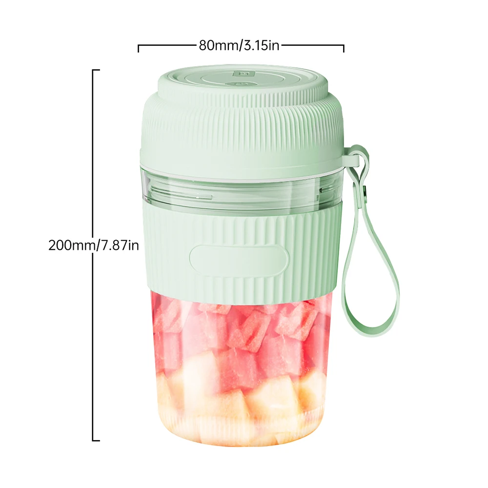 Hot 2023 Portable Mini Electric Juicer USB Charging Fruit Orange Lemon Blender Smoothie Milk Shake Maker Kitchen Automatic Mixer