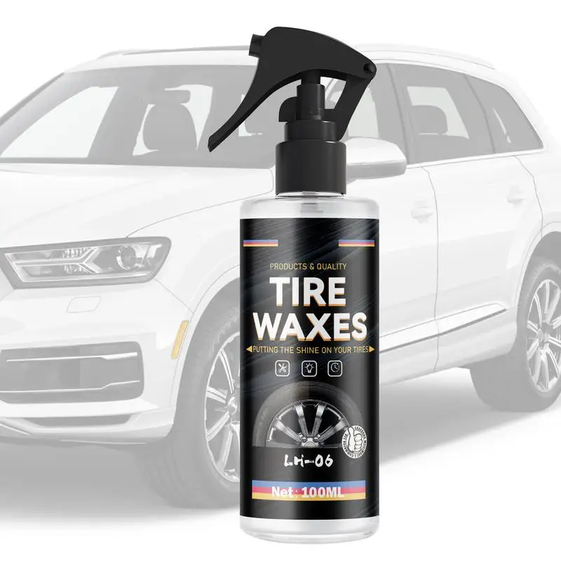 

Tire Dressing Wet Tire Shine Polish Lasting Tire Protectant Wax Effective Wheel Dressing Cleaner 100ml For Automobiles