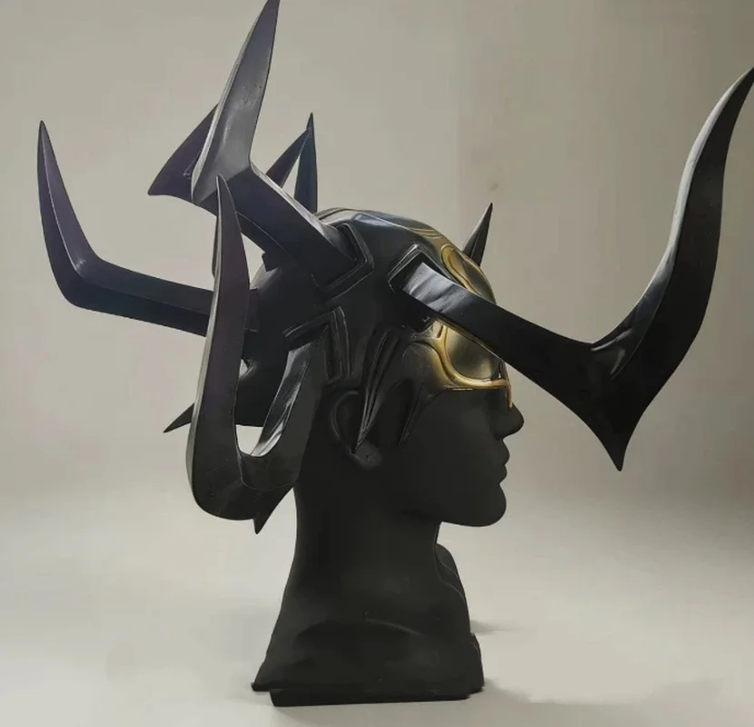 

Новый шлем Хайла для Хэллоуина: Темная ведьма ветра – Богиня Смерти для косплея, украшения ручной работы, праздничные и сувенирные подарки