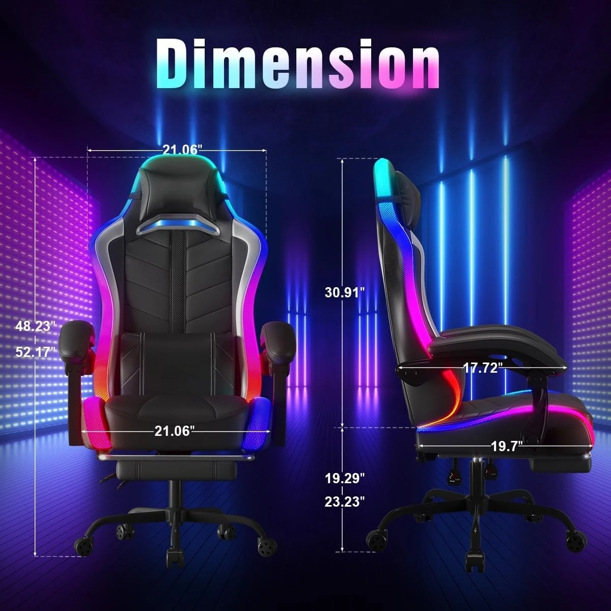 Kursi Gaming Kulit PU Premium - Gaming Speaker ulasan dan harga