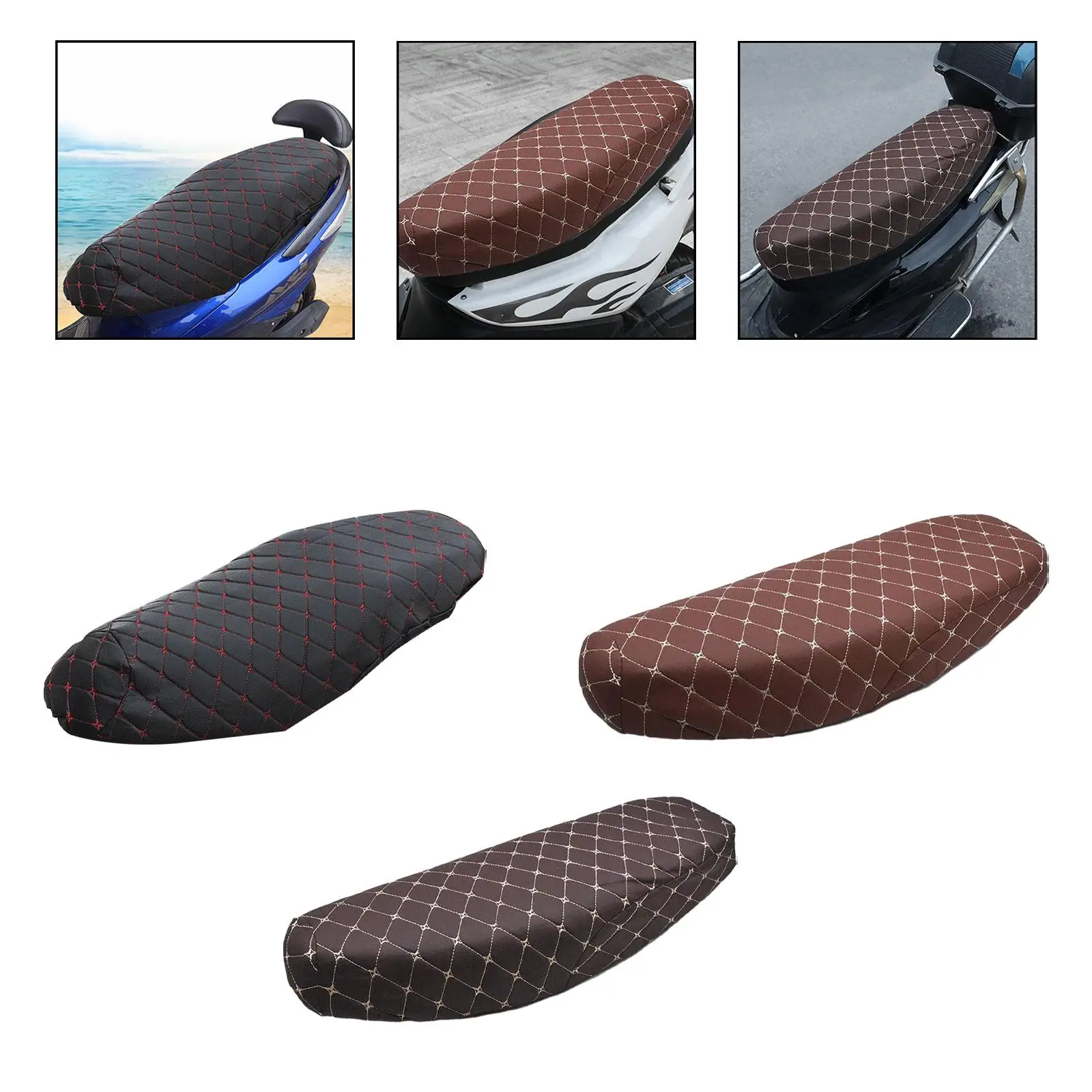 

Bending Beam Motorcycle Seat Cover Accessories Comfortable Anti Slip Cushion