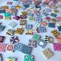 150g per Pack of DIY Meltable Glass Mosaic Decorative Pieces, Used for Home Decoration, Garden Decoration, DIY Handicrafts