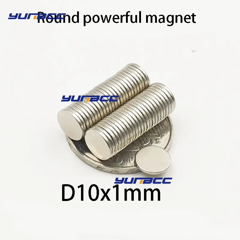 10x1 Super Powerful Neodymium Magnets 10x1 Neodimium N35 Round Aimant Imas Magnetic Stirrer Rare Earth Magnet Kit Imanix Ferrite