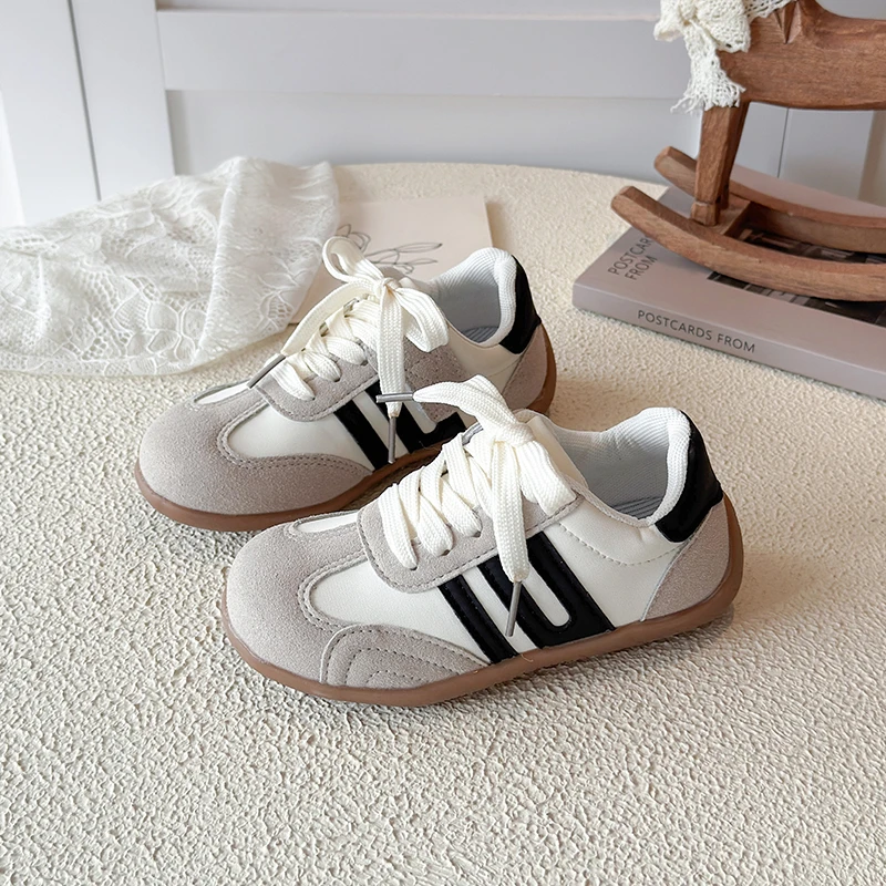 2026 New Girls' Shoes Korean Style Casual Sports Shoes for Boys And Girls Anti-Slip Versatile Daily Children's Shoes Size 27-36