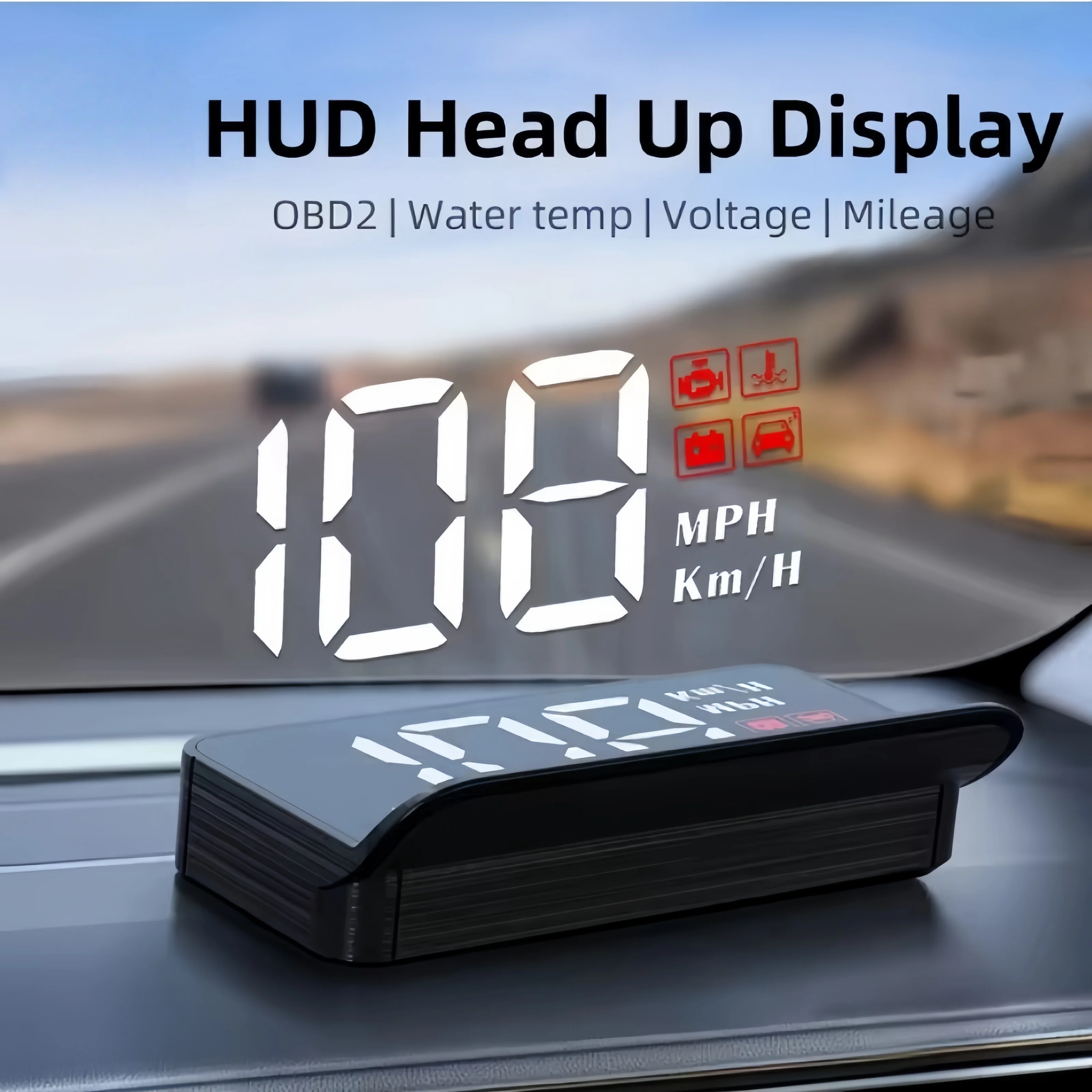 Car Hud Speedometer… - image