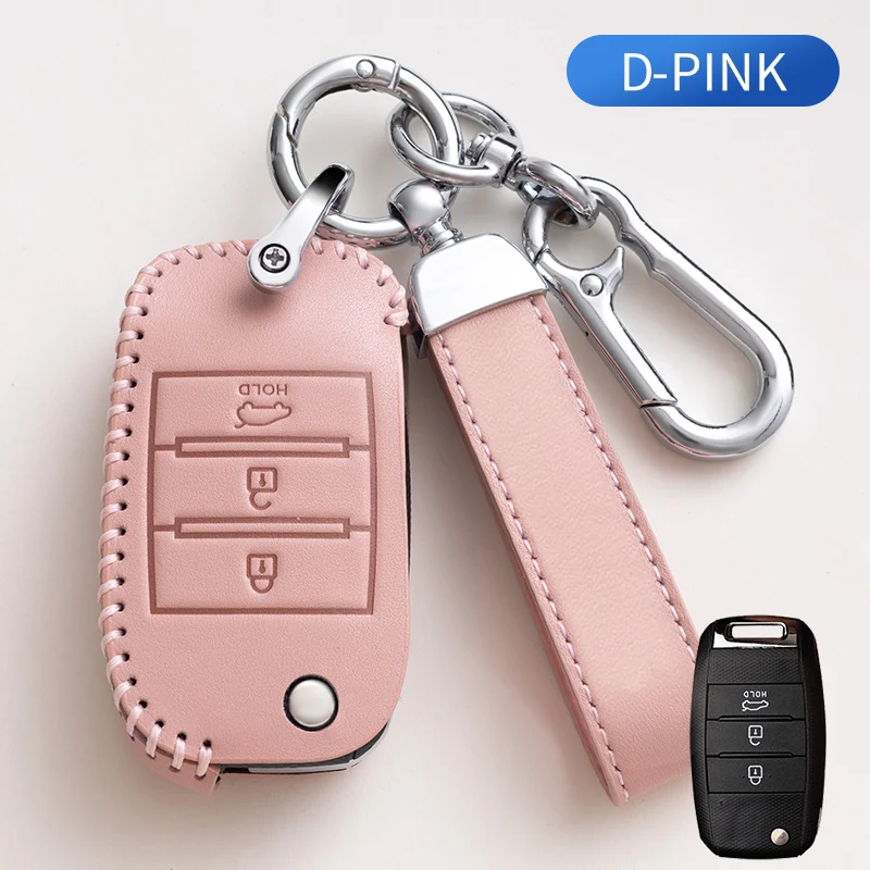 

Durable Car Key Case Cover Shell Fob for KIA RIO 3 K2 K3 K4 K5 Sportege Picanto Optima Soul Ceed Sorento Forte Stinger Cerato
