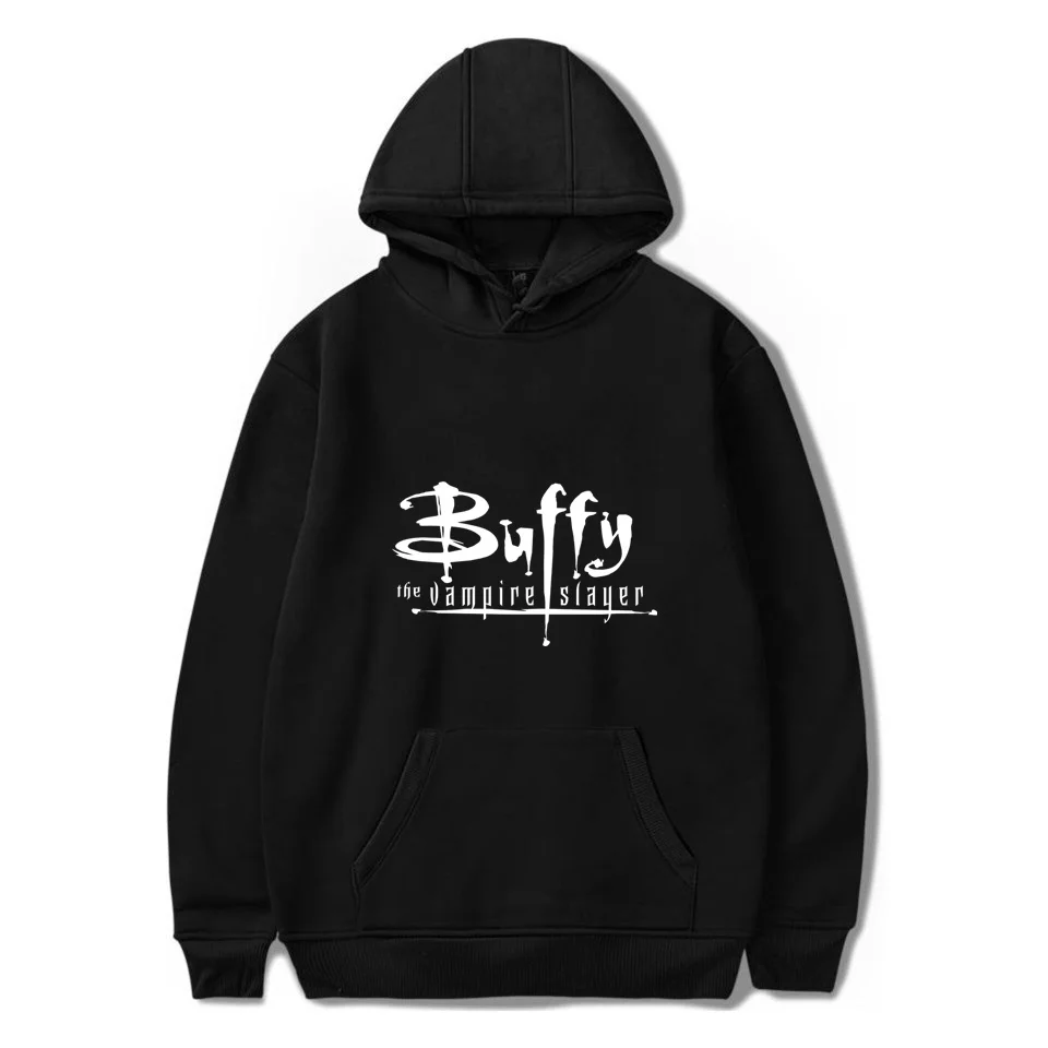 USA TV B-Buffy Hoodies The V-Vampires Slayer Printed Hoodies Boys Girls Casual Sweatshirts Women Mens Hooded Hoodies Tops Coats