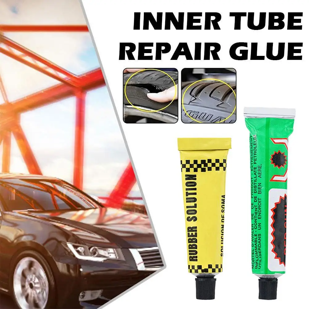 12g/20ml Tire Tyre Repairing Glue Car Motorcycle Bicycle Auto Repairing Puncture Inner Glue Accessories Tools Rubber Wheel D1Z6