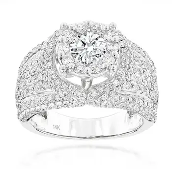 10 最佳銷售 鑲滿冰的戒指 - №2