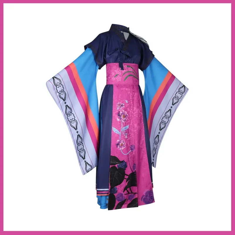 Películas de Anime KPop cazadores de demonios Rumi Mentor Celine ropa Cosplay disfraz Ancestor sombrero grande bata uniforme hombre mujer traje de Halloween