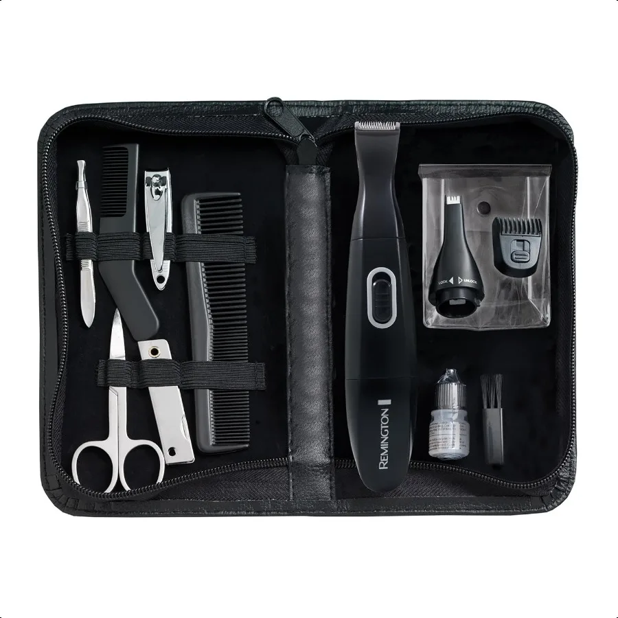 

Remington Precision Grooming Travel Kit Black