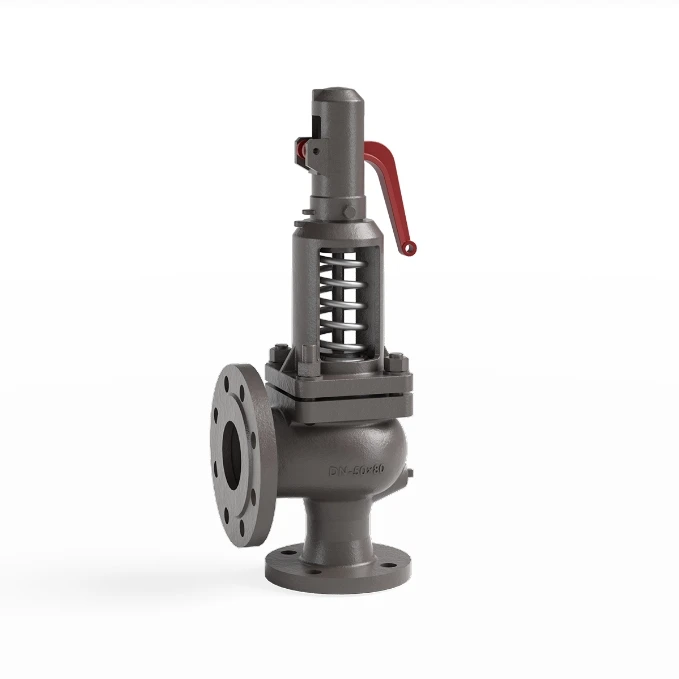 

Safety valve 496 AP series manual power cast iron gas safety valve general application saturated steam custom valve