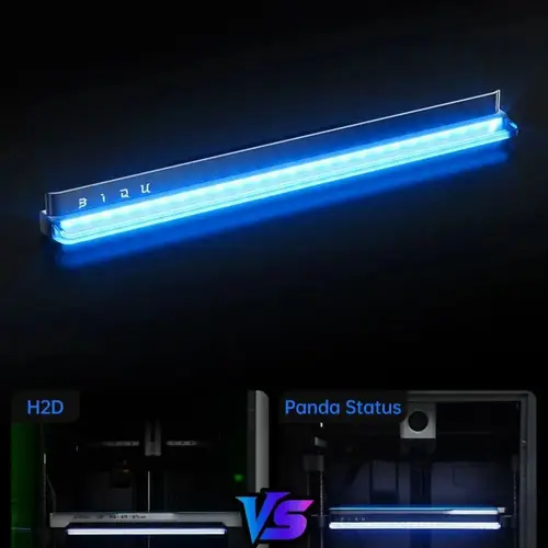 Imagen 2 del producto BlQU Panda-indicador de estado de impresora, iluminación LEDS para impresoras 3D Bambu Lab P1P P1S X1C X1E A1