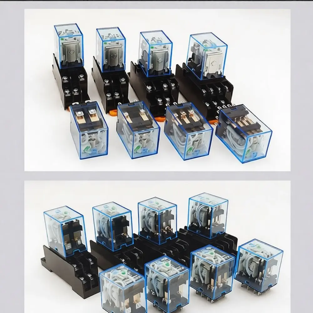 For For GANGKOO Electrical Power Relay Module MY4NJ MY2NJ LY2NJ HH52P HH54P AC DC 12V 24V 220V Automation Switching Control Part