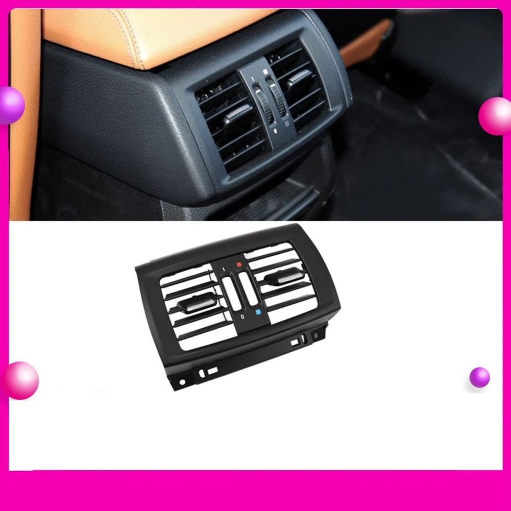

A30F-Car Rear Air Conditioner Ac Vent Outlet Grille Panel Car Rear Exhaust Grille Cover For BMW X3 X4 F25 F26 2010-2016 64229200