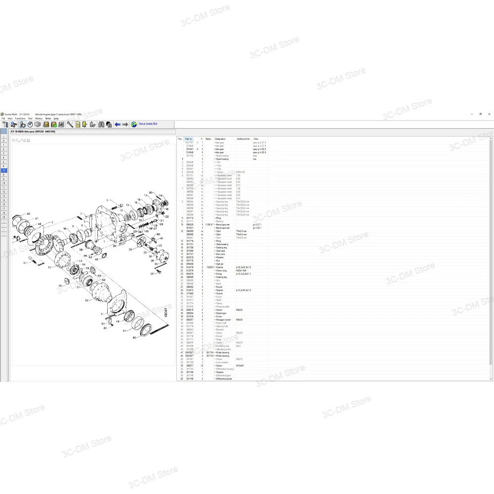 Scania-Multi V21.120.0.3 update03.2022 Spare Electronic Parts Catalog Developer Diagrams Service Manuals Technical For PGRSTruck