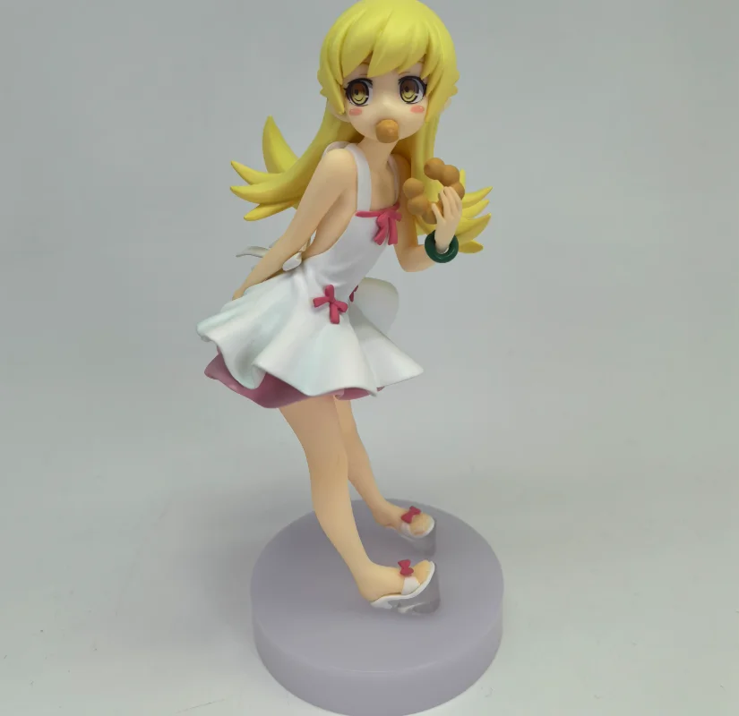 

В наличии новейшая 2025 100% подлинная японская оригинальная аниме-фигурка Oshino Shinobu, фигурка, коллекционная модель игрушки