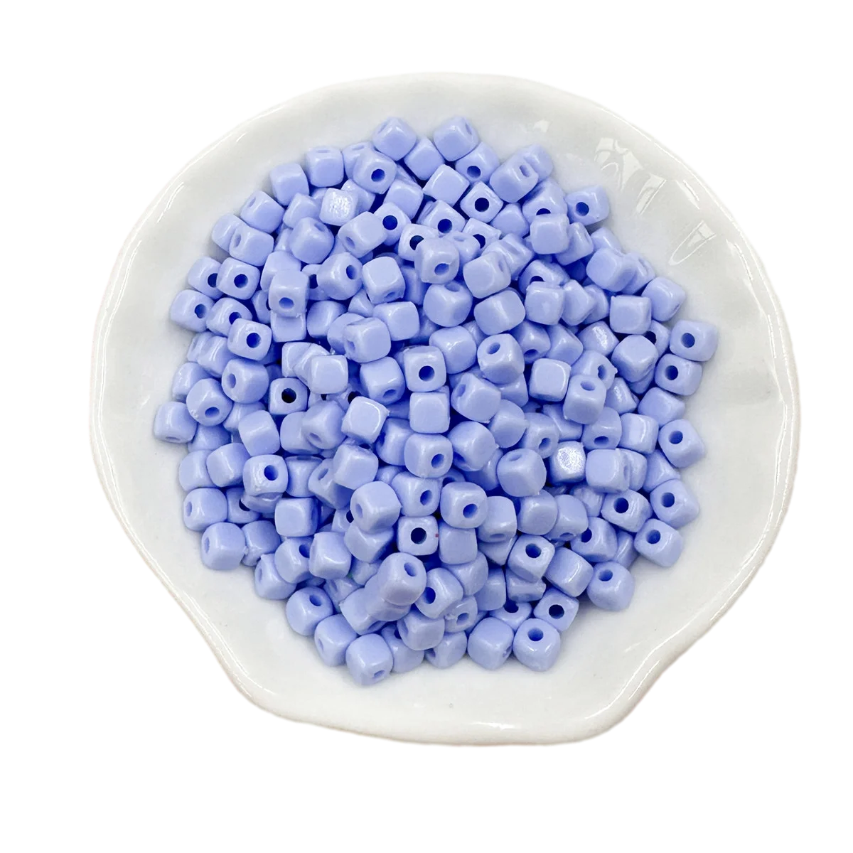 Square DIY 200Pcs 4mm Loose Beads Acrylic Jewelry Accessories Beading Accessory for Bracelet Necklace Handmade Fashion