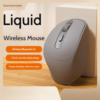 New Silent Wireless Bluetooth Mouse, High-Value Desktop Laptop Silent Mouse, Rechargeable Office Games.