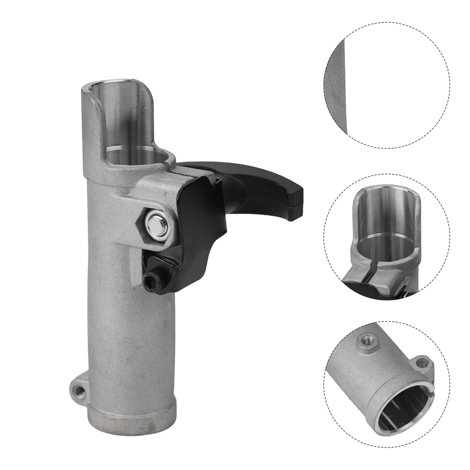 Practical Convenient Shaft Connector Part Easy Installation For Brush Cutter Trimmer Gardening Tools Iron 26/28mm