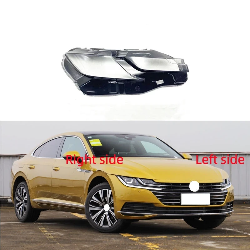 

For Volkswagen VW Passat CC 2019 2020 2021 Car Headlight Shell Headlamp Lens Cover Replace Lamp Shade Headlamp Glass
