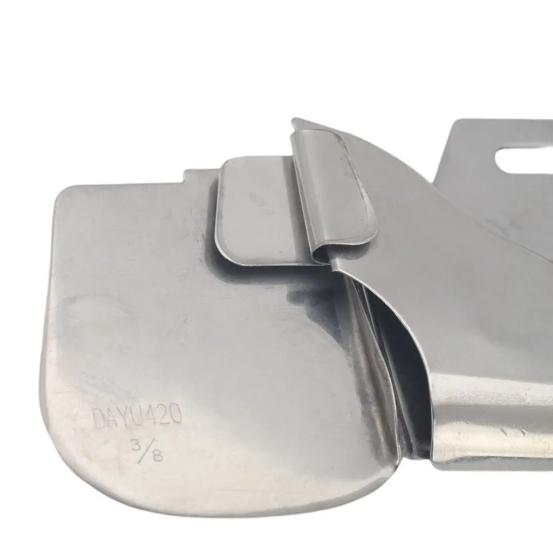 Single Needle Shirt Yoke Attachment Hemmer Binder Folder For Sewing Machine