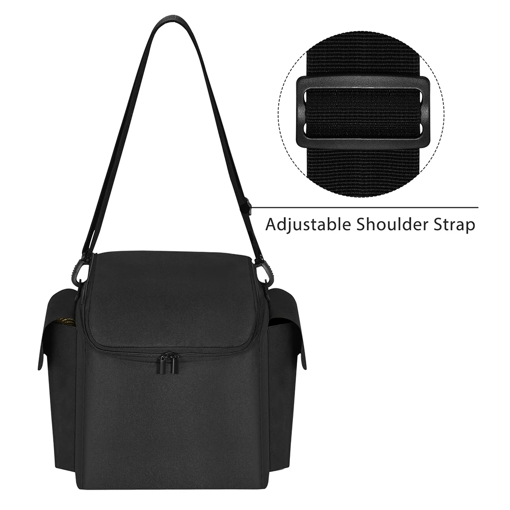 For JBL PartyBox Encore Essential Speaker Large Capacity Carrying Case Adjustable Shoulder Strap Waterproof Travel Box Bags