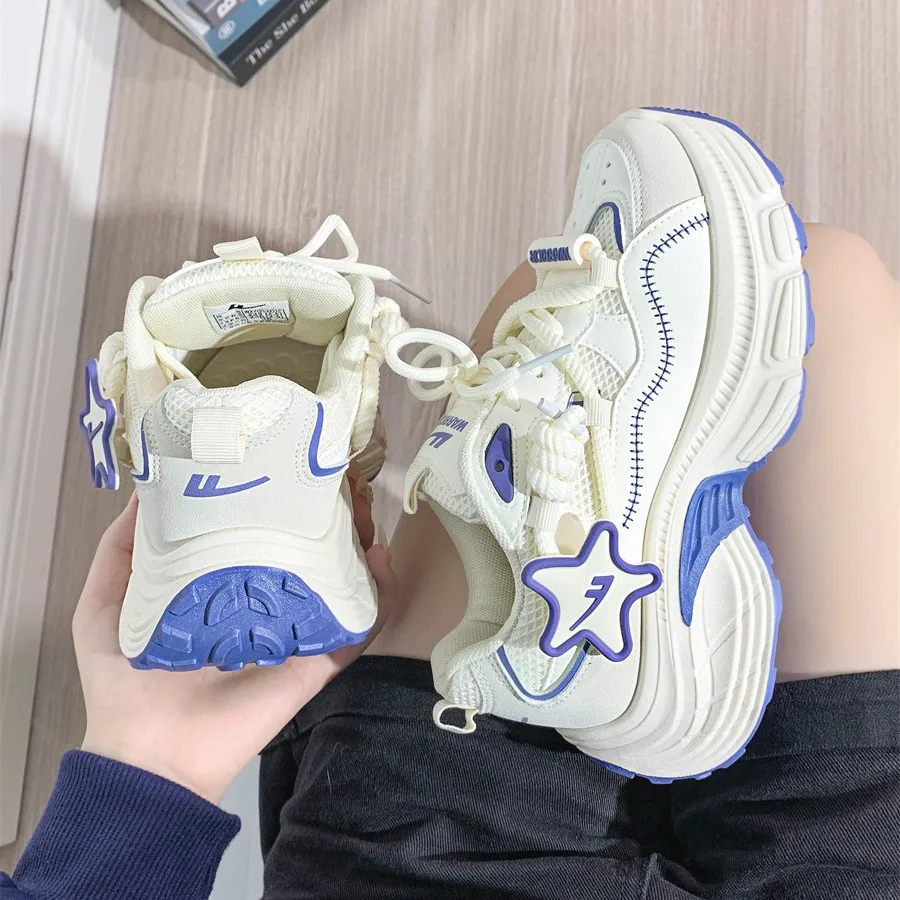 WARRIOR 2024 New Women Breathable Girl Running Shoes Classic Brand Original Sneakers Soft Lace-up Cloud Tennis Shoe