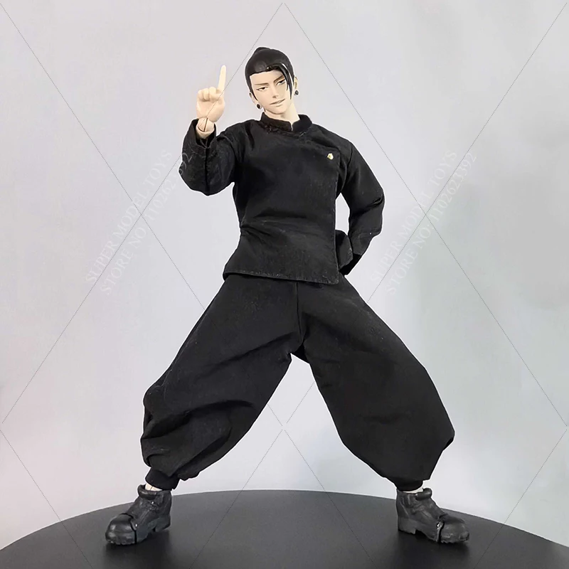 

In Stock 1/12 Scale Men Soldier Clothes Jujutsu Kaisen Geto Suguru School Uniform Fit 6-inches SHF Action Figure Doll Toys