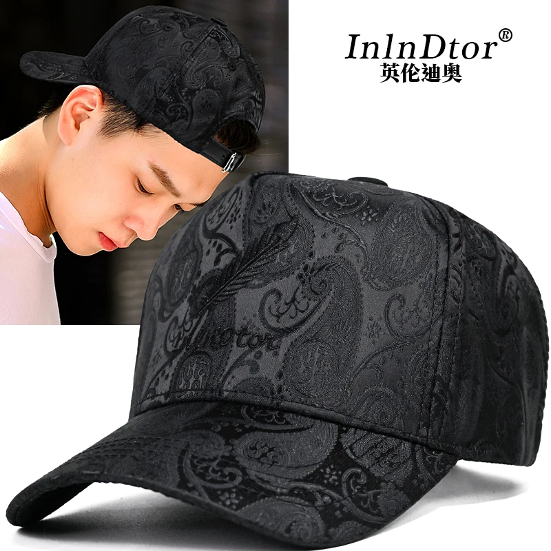 Baseball cap men's new fall and winter leisure outdoor four seasons duck hat fashion brand feather truck hat